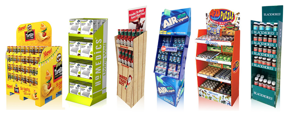 Floor Display Stands Applications