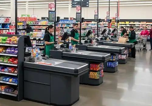 Grocery Store Checkout Counters
