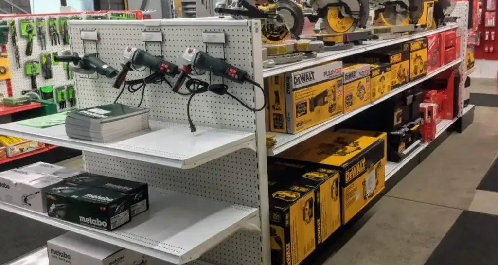 Hardware Gondola Shelving x