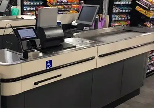Large Checkout Counters