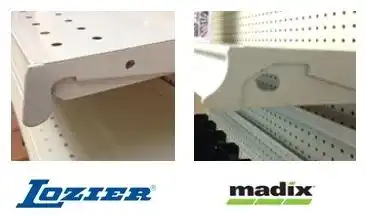 Madix Gondola Shelving vs Lozier Gondola Shelving