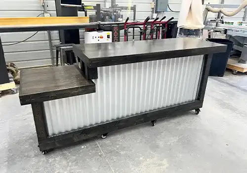 Metal Checkout Counters