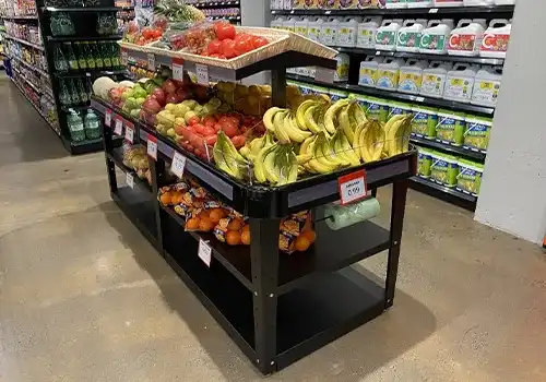 Produce racks