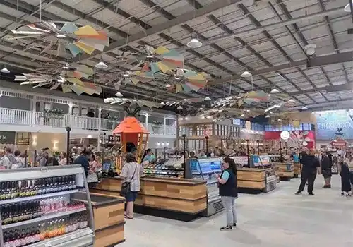 Straight Checkout Counters