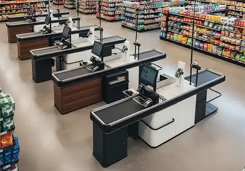 Supermarket Checkout Counters