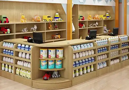 Wooden Checkout Counters