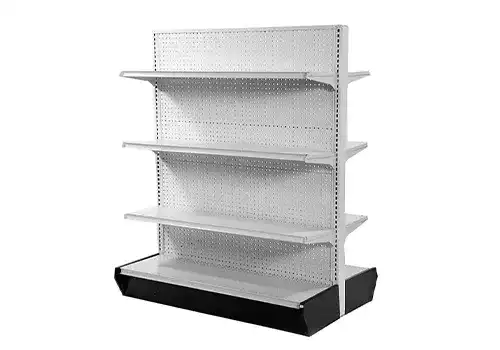 convenience store gondola shelving display