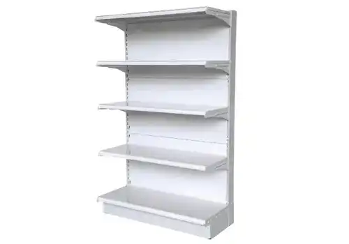 single sided wall gondola shelving manufacturer