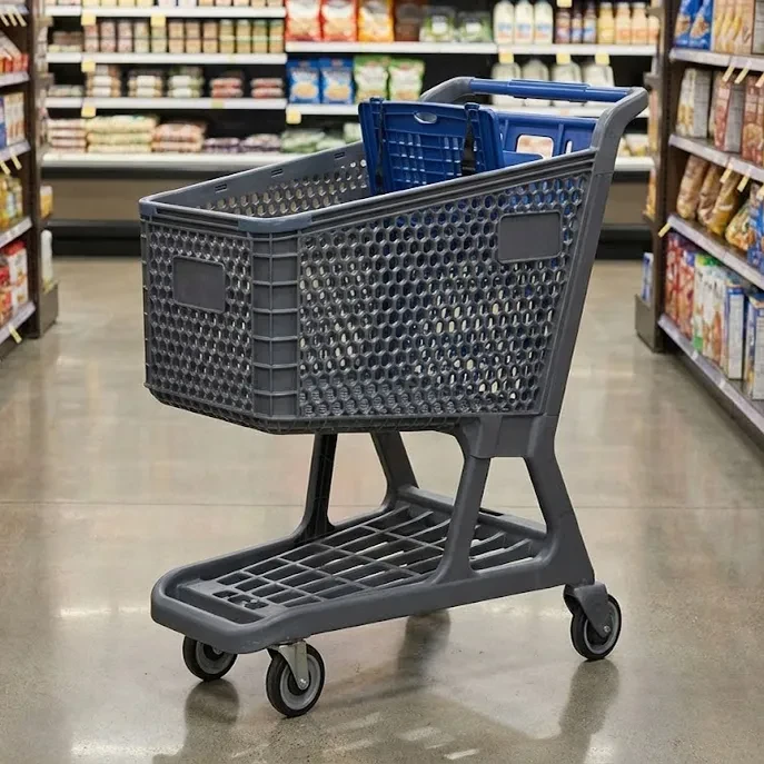 All Plastic Grocery Cart