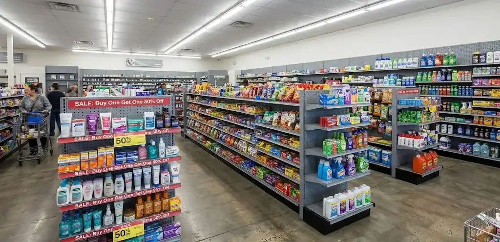 Comparison of freestanding gondola shelving vs wall units and end cap displays Comparison of freestanding gondola shelving vs wall units and end cap displays