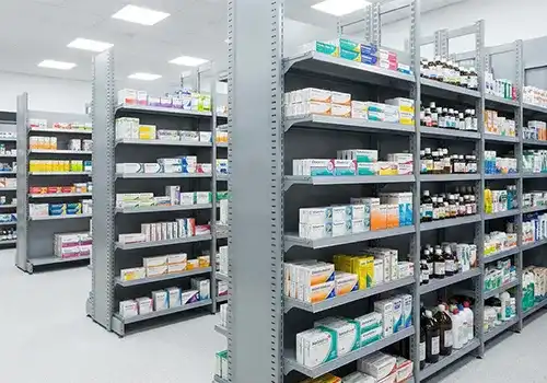 Pharmacy Shelving Units