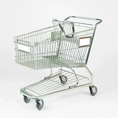 Steel Wire Grocery Cart