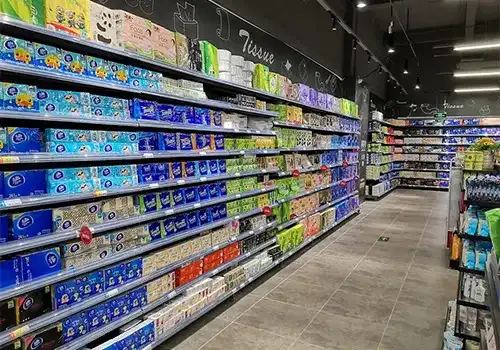 Supermarket Wall Displays