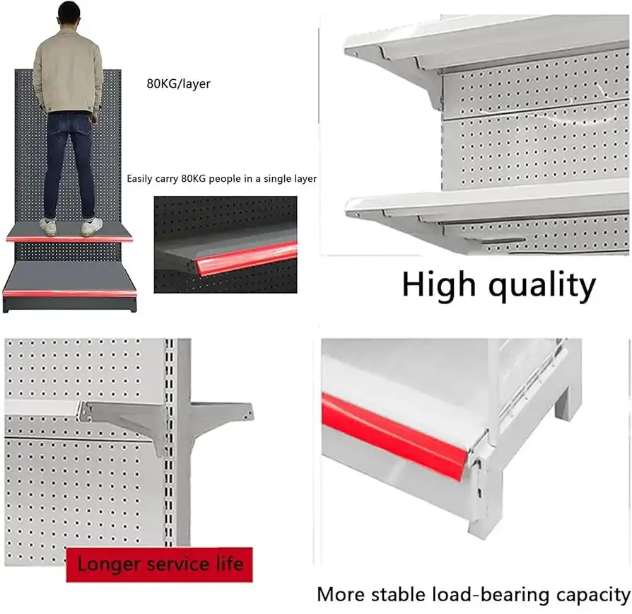 Why Choose Single Sided Gondola Shelving