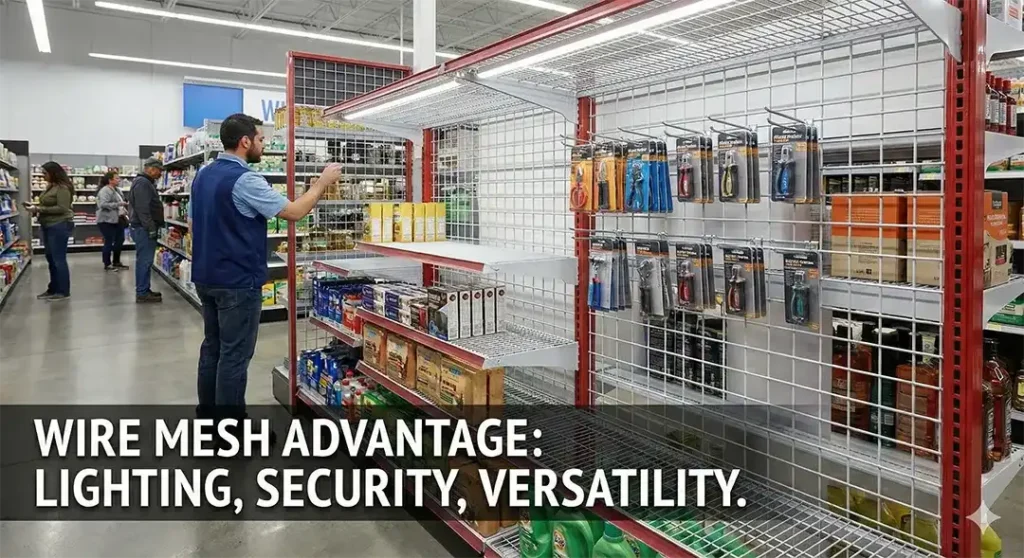 Why choose wire mesh over solid steel panels