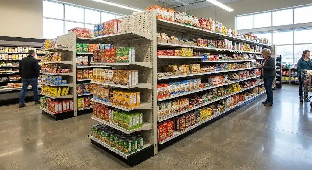 Standard Gondola Shelving