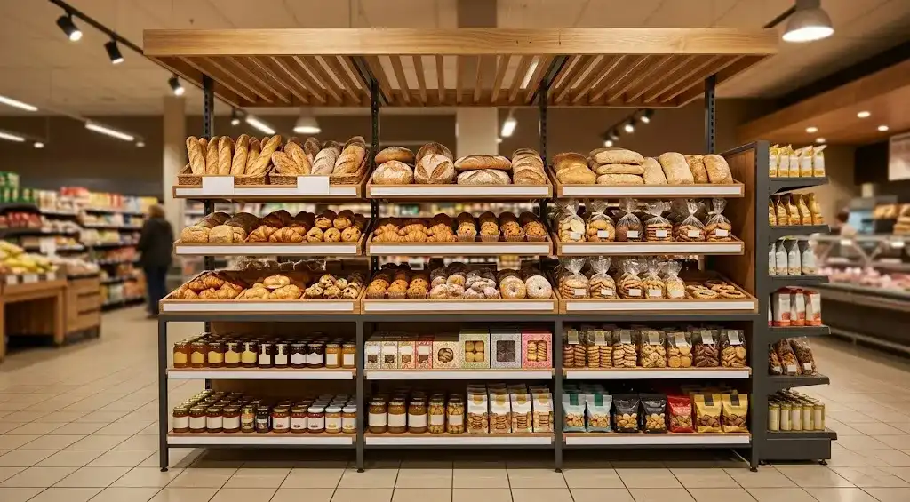 Bakery and Specialty Display Shelving
