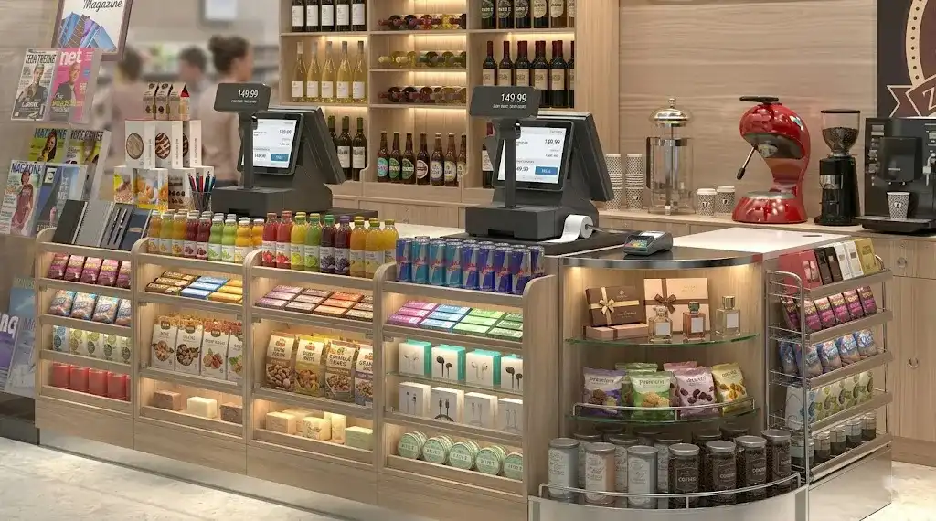 Checkout Display Shelving