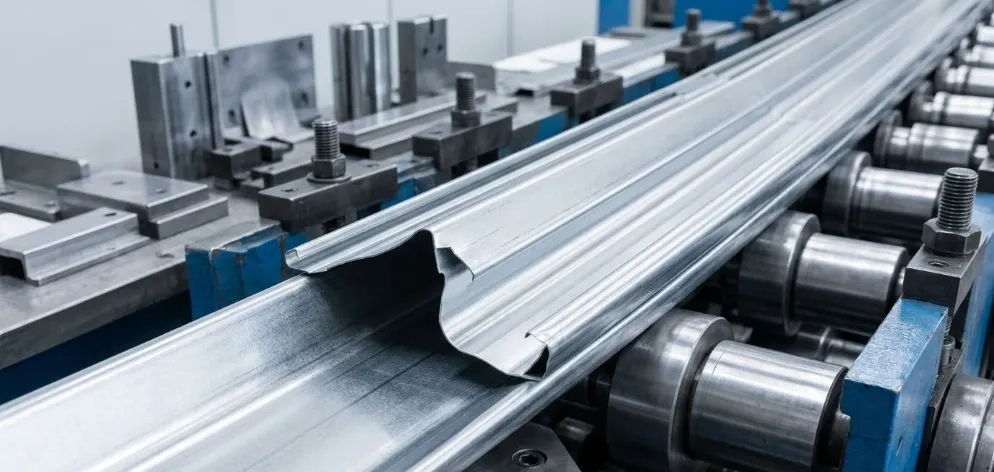 Cold rolled steel upright manufacturing