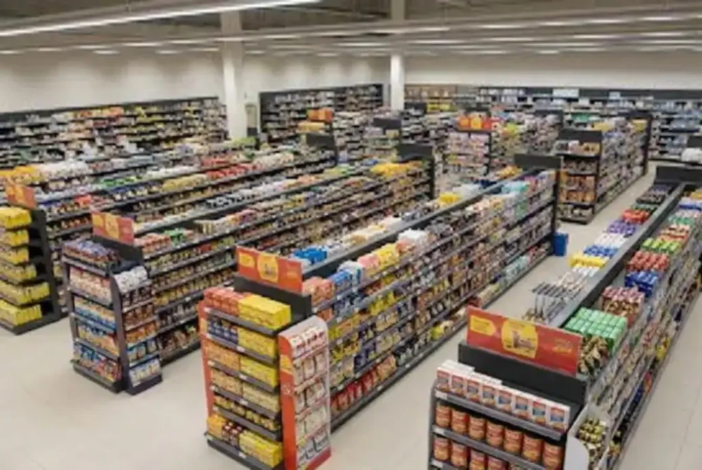 Large Supermarket or Hypermarket Layout