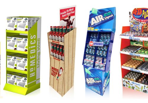 Floor Display Stands Applications