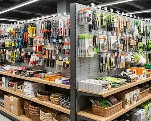 Metal Pegboard Gondola Shelving Manufacturer