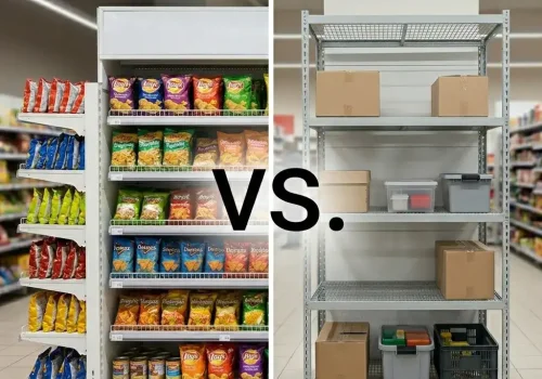 Supermarket Shelving vs Standard Shelving
