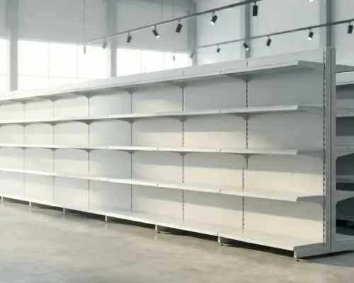 Wholesale Single Sided Gondola Shelving Manufacturer